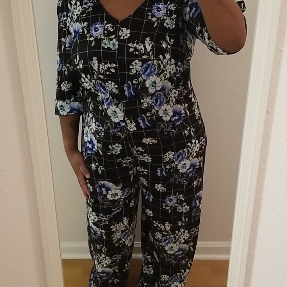 Floral jumpsuit